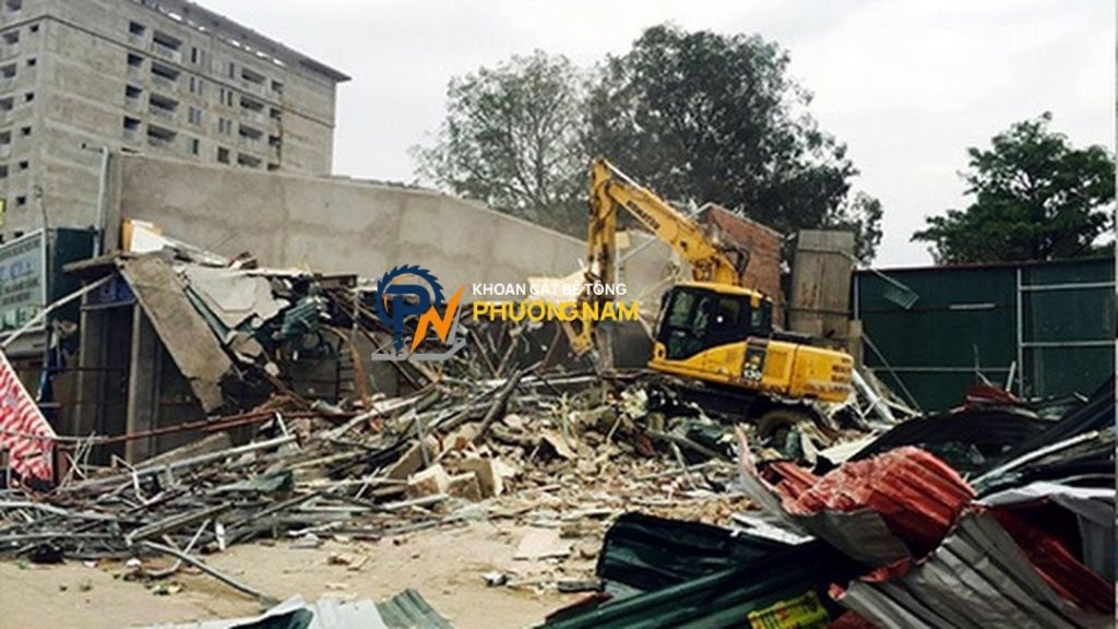 Phá Dỡ Nhà Xưởng Quận 6 Uy Tín, Chuyên Nghiệp – Báo Giá Tốt Nhất - Khoan Cắt Bê Tông Phương Nam