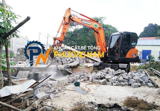 Phá dỡ nhà xưởng Bến Cát Bình Dương 0936 999 128 #TOP1 - Khoan Cắt Bê Tông Phương Nam
