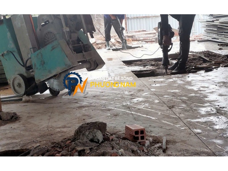 Khoan Cắt Bê Tông Công Trình Công Nghiệp Bình Dương #1 - Khoan Cắt Bê Tông Phương Nam