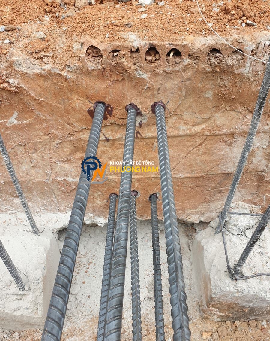 Giá Khoan Cấy Thép Nhơn Trạch Đồng Nai Trọn Gói, Chuẩn Kỹ Thuật - Khoan Cắt Bê Tông Phương Nam