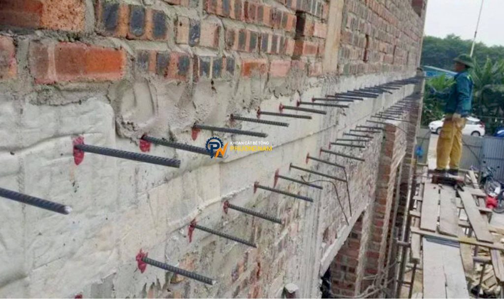 Khoan Cấy Thép Đồng Nai | Thi Công Khoan Cấy Thép Chuyên Nghiệp, Sạch - Khoan Cắt Bê Tông Phương Nam