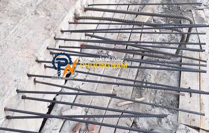 Khoan cấy thép bê tông Bình Dương 【 0936 999 128 Mr Toản 】 - Khoan Cắt Bê Tông Phương Nam