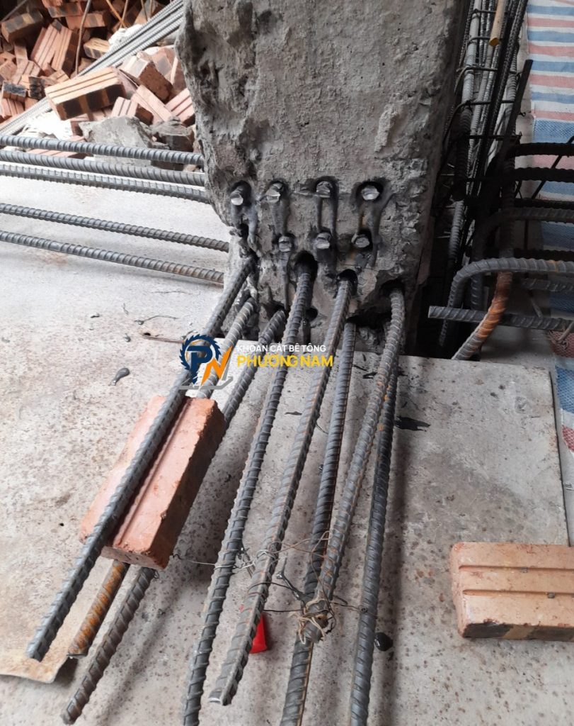 Khoan Cấy Thép TPHCM Giá Rẻ | Thi Công Keo Ramset, Hilti Chuẩn 100% - Khoan Cắt Bê Tông Phương Nam