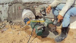 Khoan Rút Lõi Bê Tông Quận 4 Chính Xác, Không Rung Lắc - Khoan Cắt Bê Tông Phương Nam
