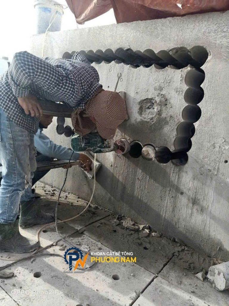 Khoan Rút Lõi Bê Tông Chung Cư Quận 12 Uy Tín | Sạch Sẽ, Nhanh Gọn